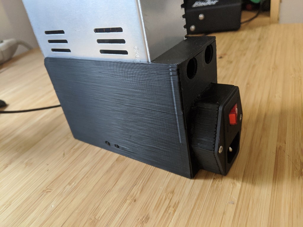 Ender-3 PSU Cover with Enclosed Sonoff Basic R3