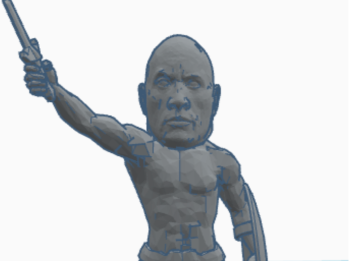 Dwayne Johnson {Warrior Class}