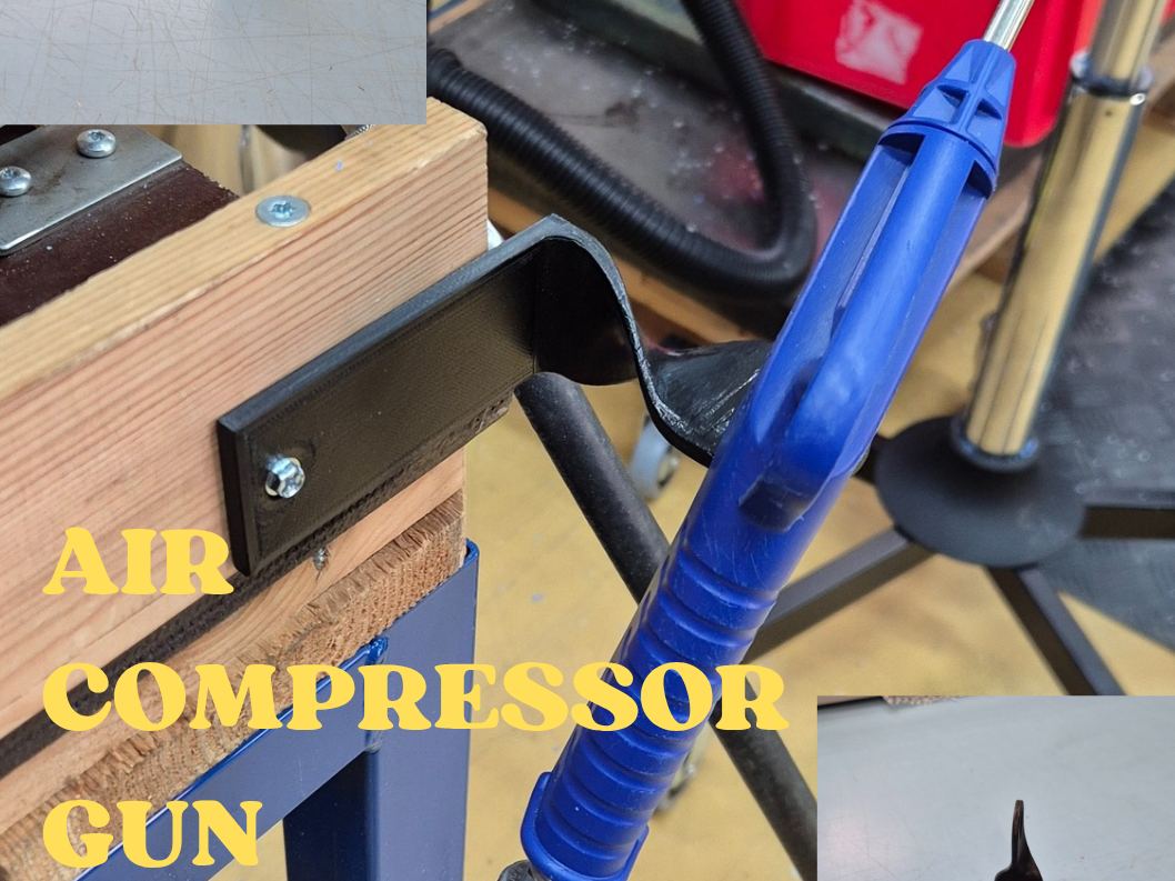 AIR compressor gun holder