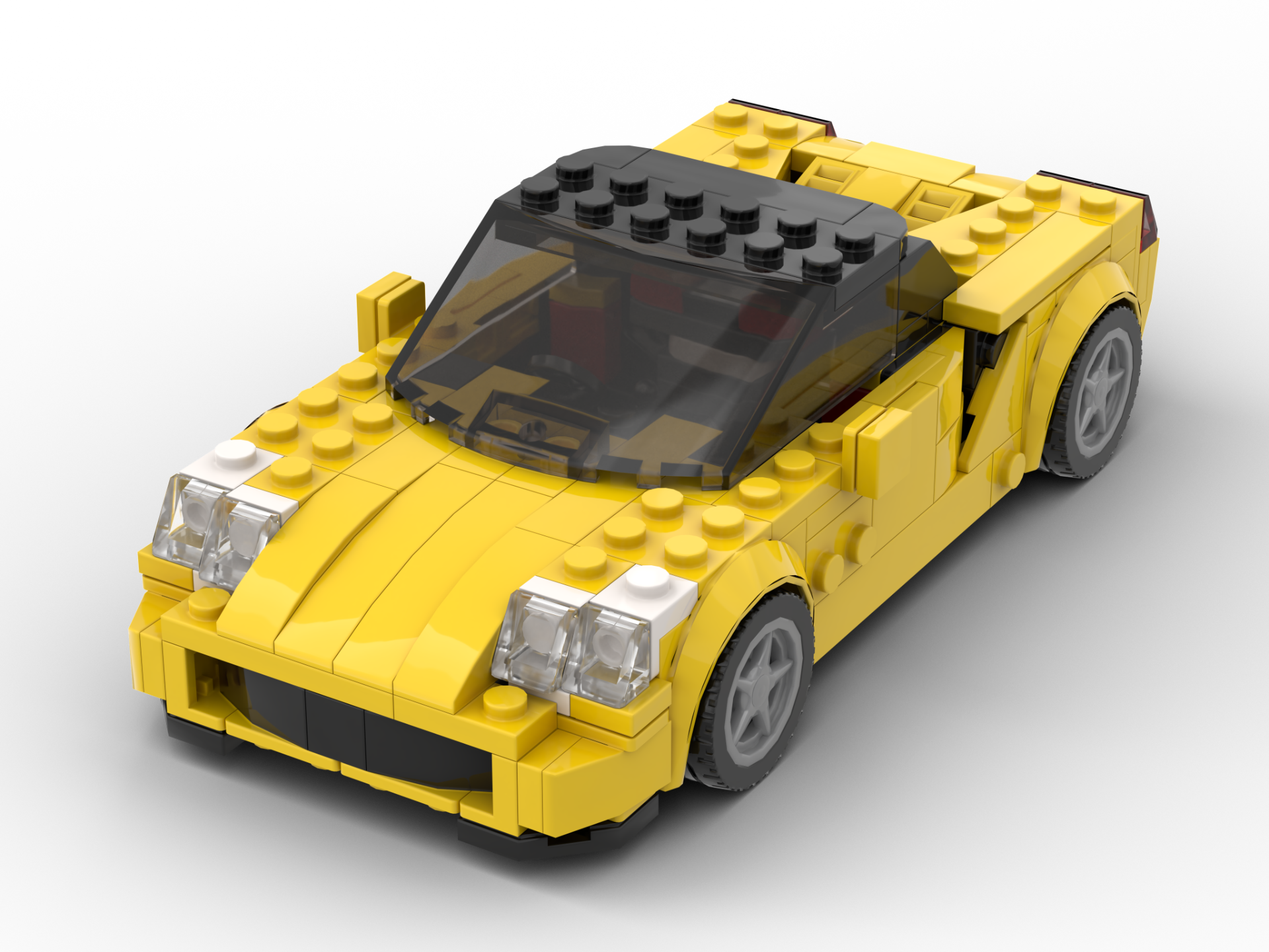 Large 2x Scale Brick Toyota MR2 Spyder