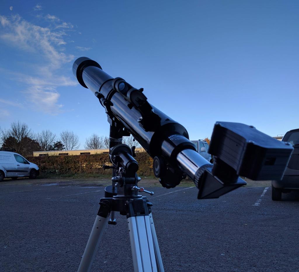Astrophotography with the Raspberry Pi Zero.