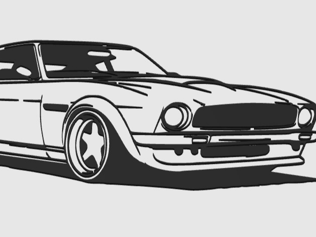 Muscle Car Wall Art 7