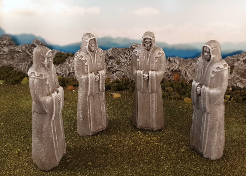 Priest statue