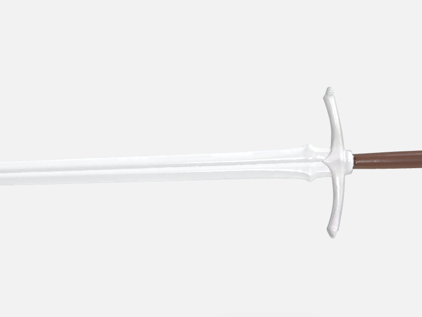 dum dum sword ok size with just white