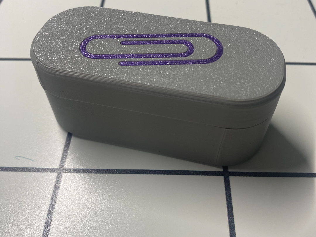 caja pequeña para clips