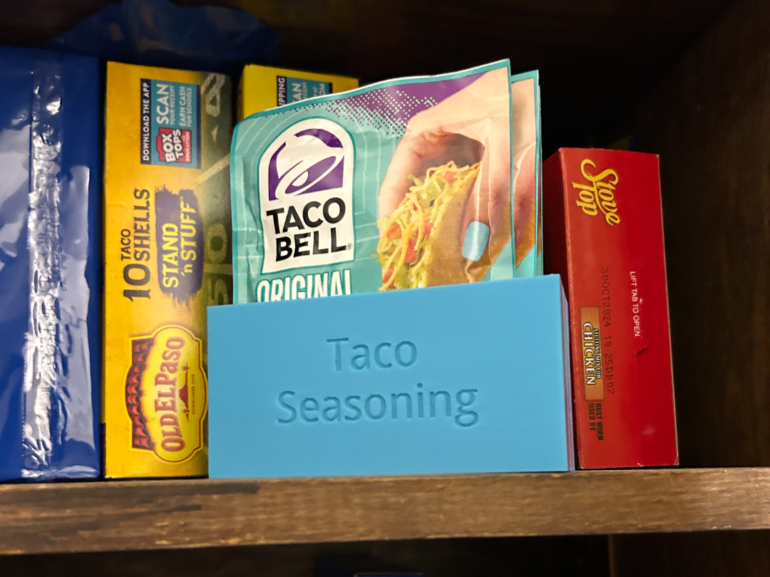 Seasoning Packet Container