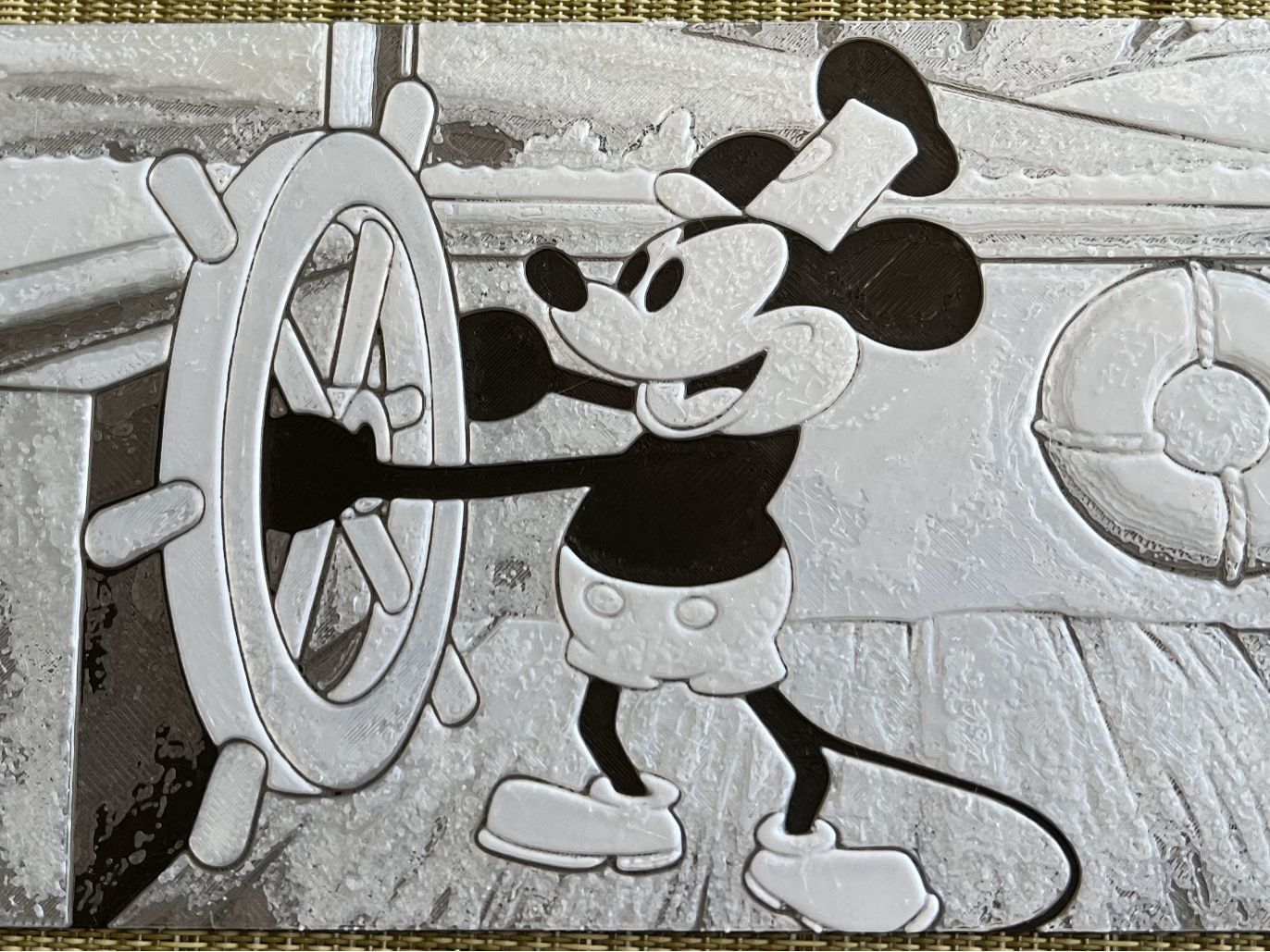 Steamboat Willie - HueForge