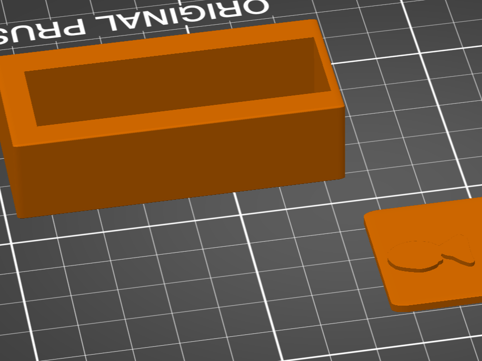 box for tools and stuff with shapes