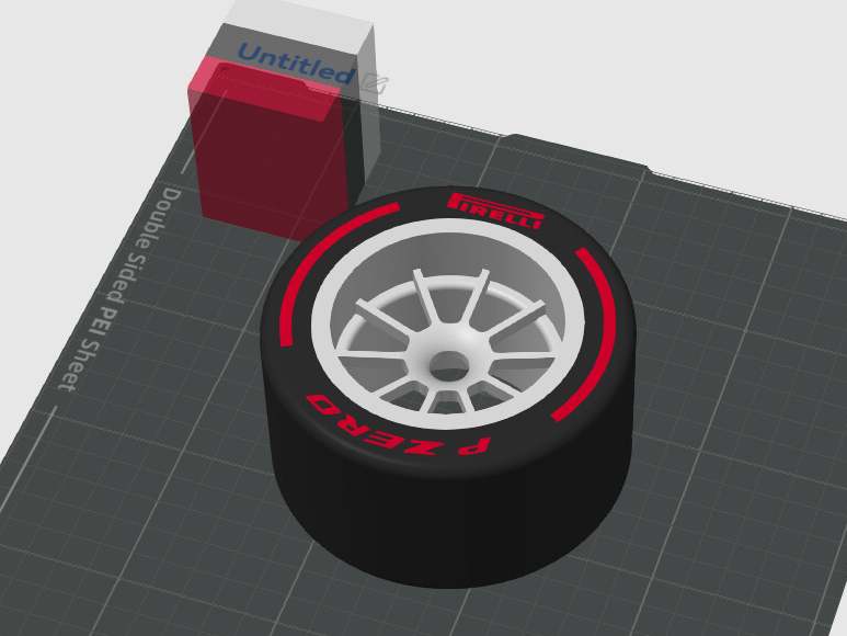 F1 Pirelli P Zero Tire