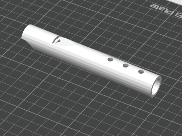 small Irish whistle
