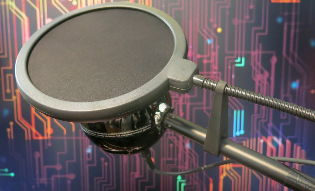 Microphone Pop Filter Holder (Clip) +F3D Included