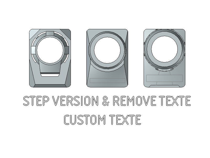 A1 A1Mini Shell BigTreeTech Version Remove Text
