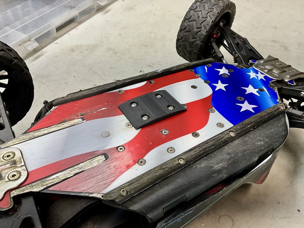 HD Middle Skid Plate for Arrma 6s Kraton / Typhon
