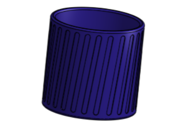 Minimalist plant pot