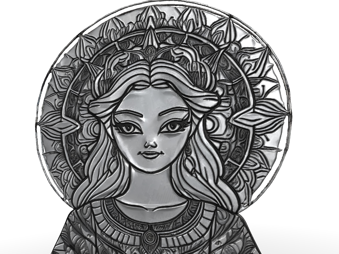 Divine Radiance Medallion