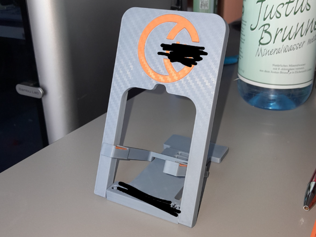Klappbarer Handyhalter