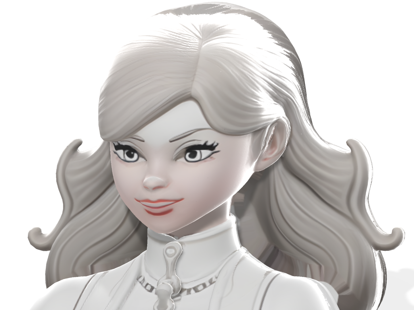 ELEGANT FANTASY HEROINE BUST