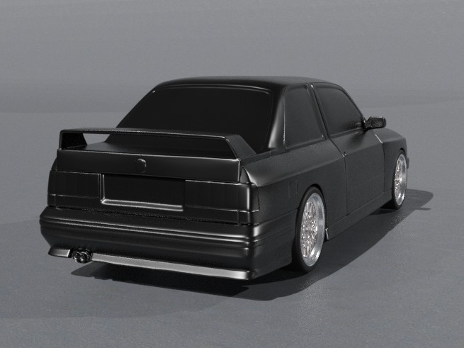 BMW M3 E30 Car Model