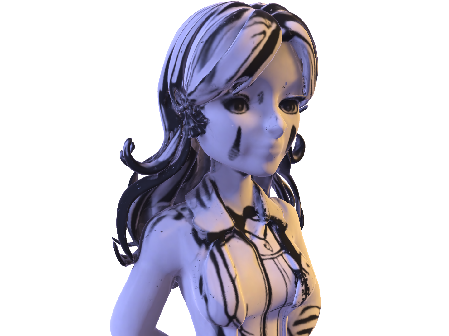 Confident Heroine Bust