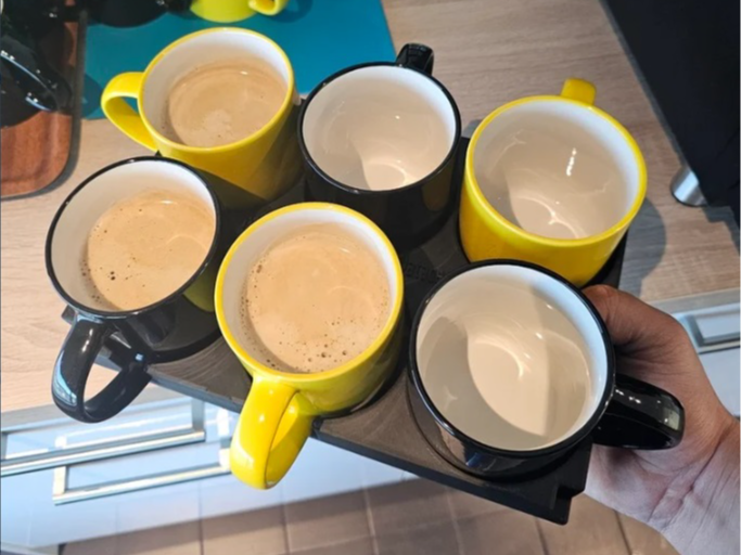 6x mug holder