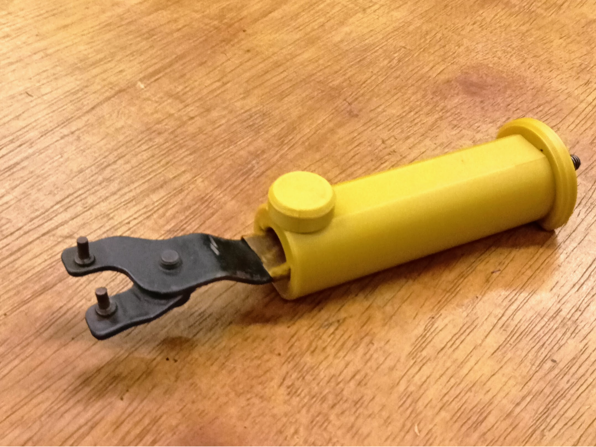 Angle Grinder Handle With Spanner Storage