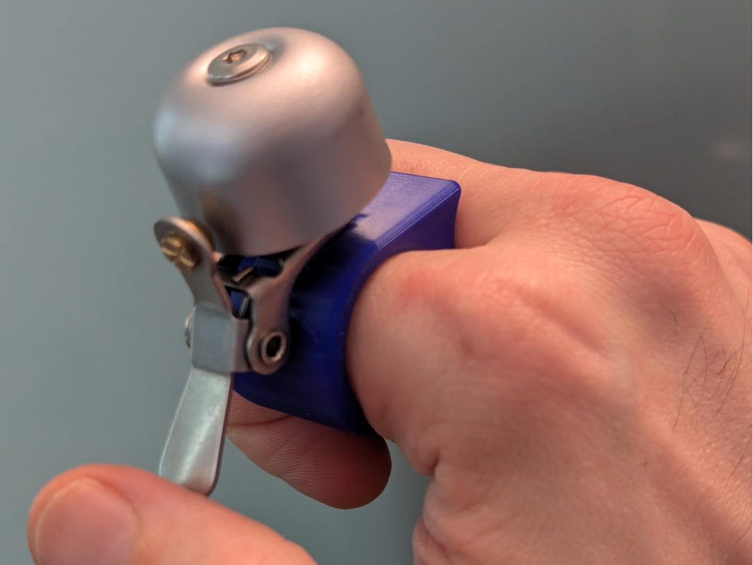 Finger Dinger adapter for Greallthy bell