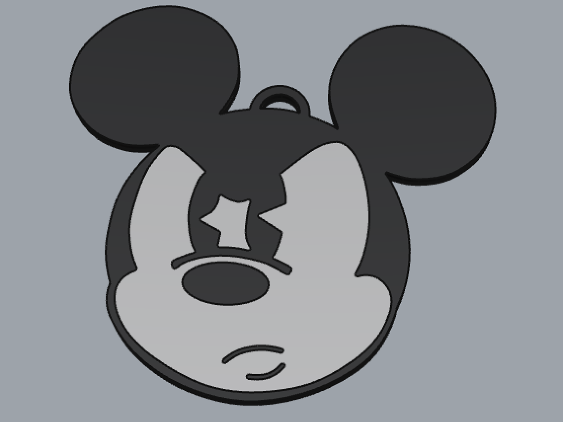 Iconic Vintage-Style mickey