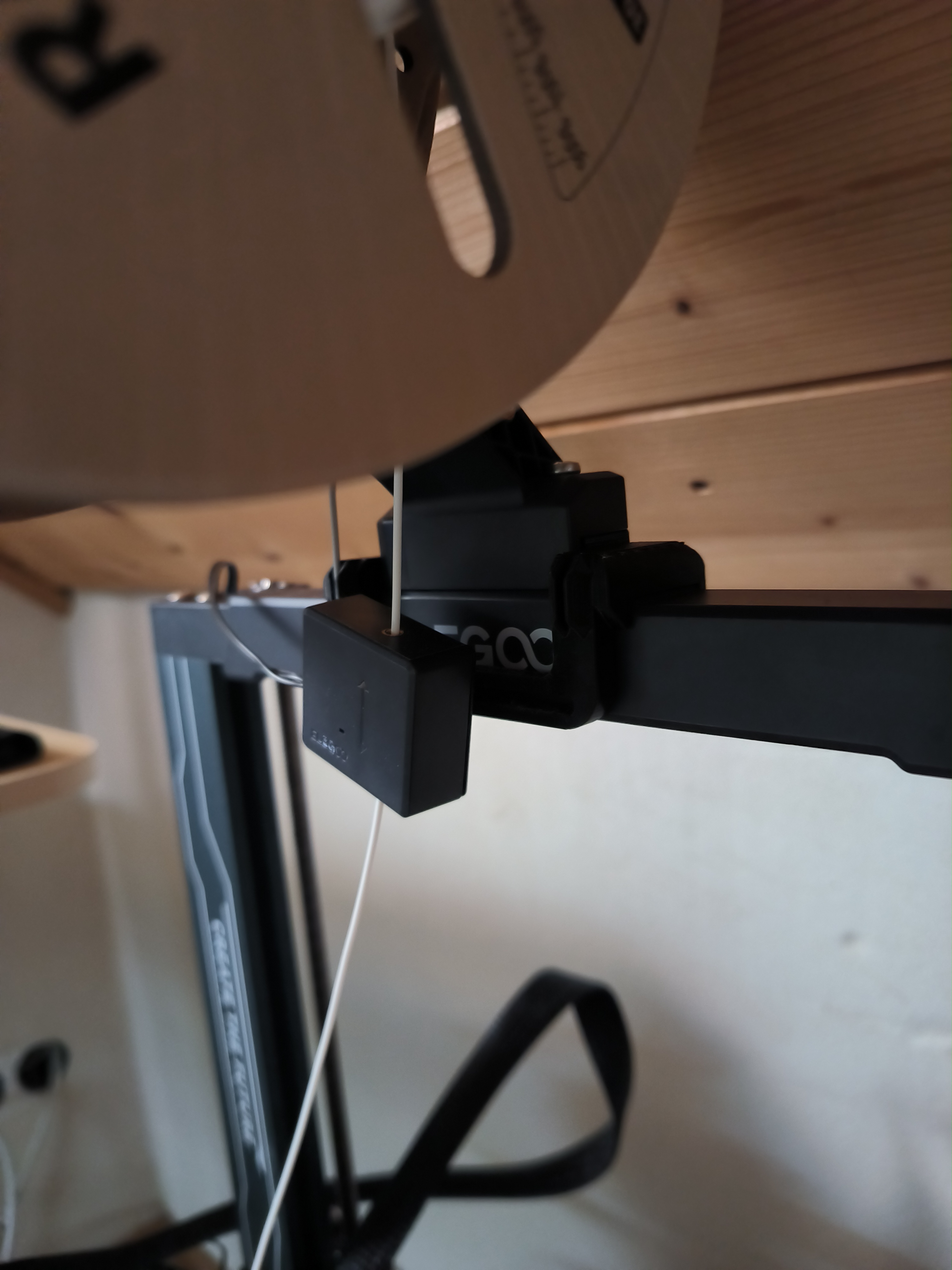 central filament sensor mount for Neptune 3 Pro