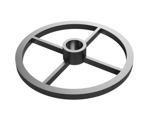 Ender 3S1-Pro Extruder Indicator Wheel