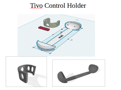 Tivo Remote Control Holder