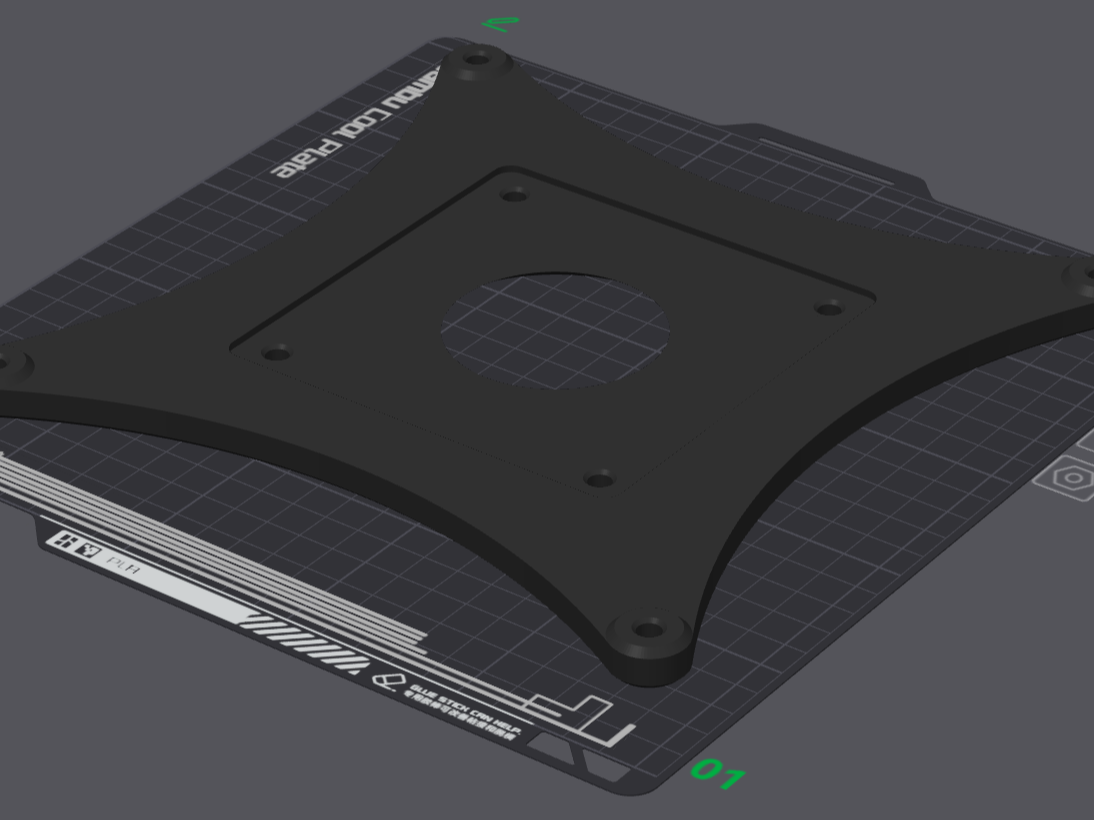 Vesa 100 to Vesa 200 adapter
