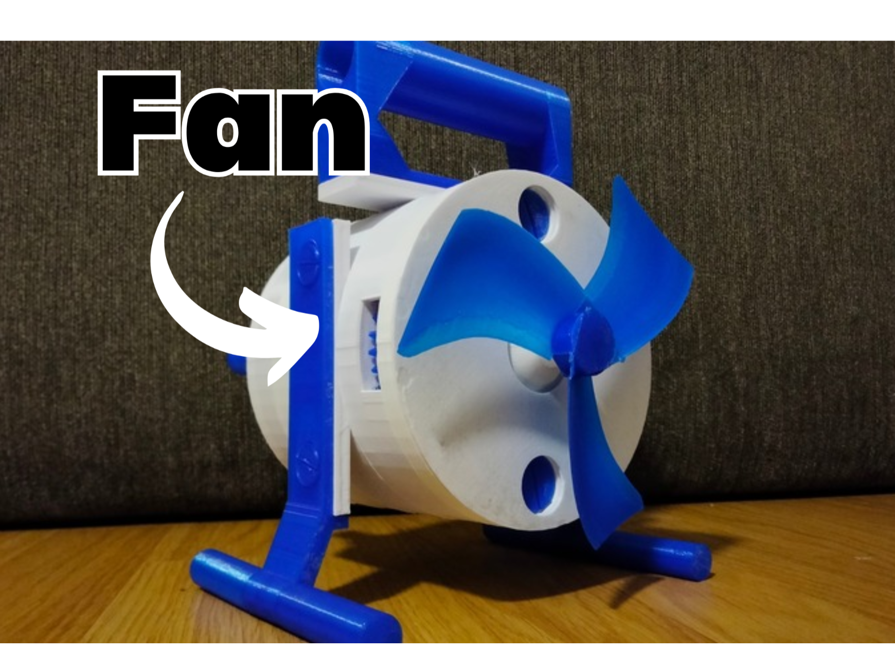 Hand Powered Fan