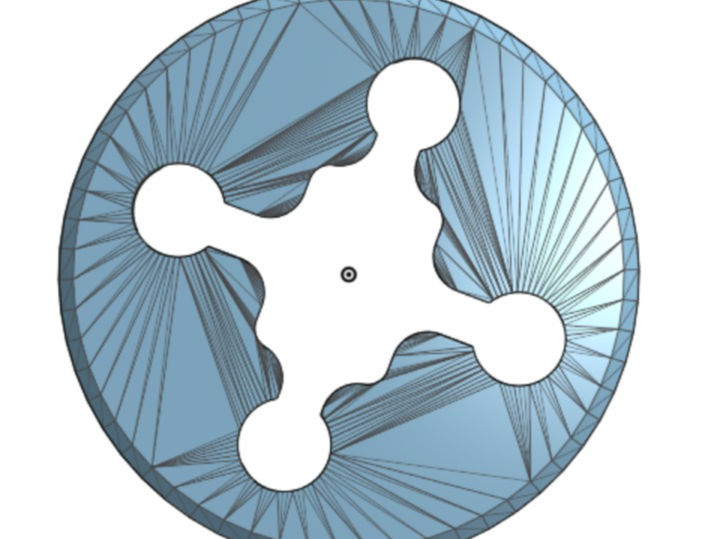 Deckel für Kabeldurchführung