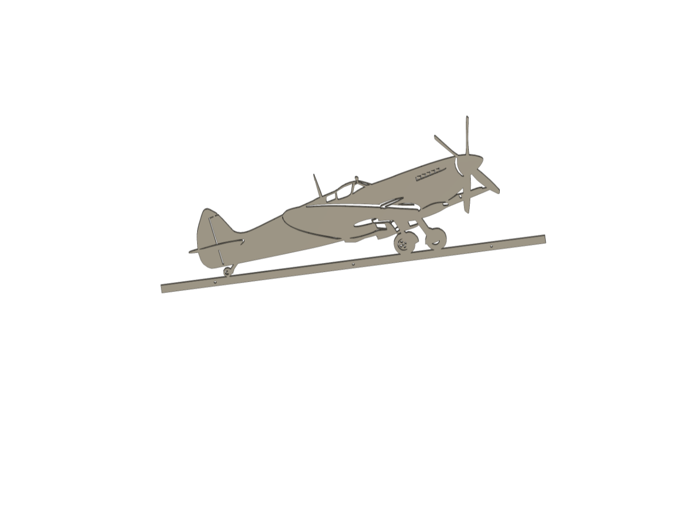 Spitfire mural