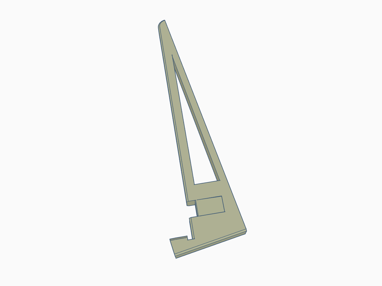 Motherboard Display Stand - Steep Version