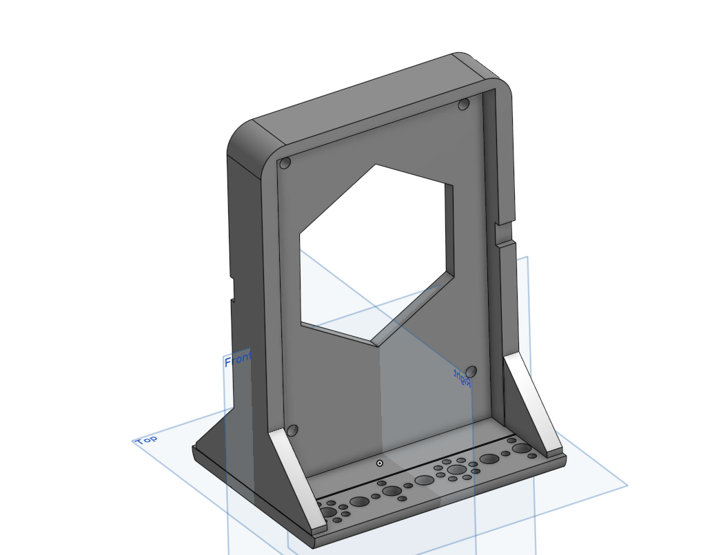 FTC Control Hub Vertical Mount: Tetrix Compatible