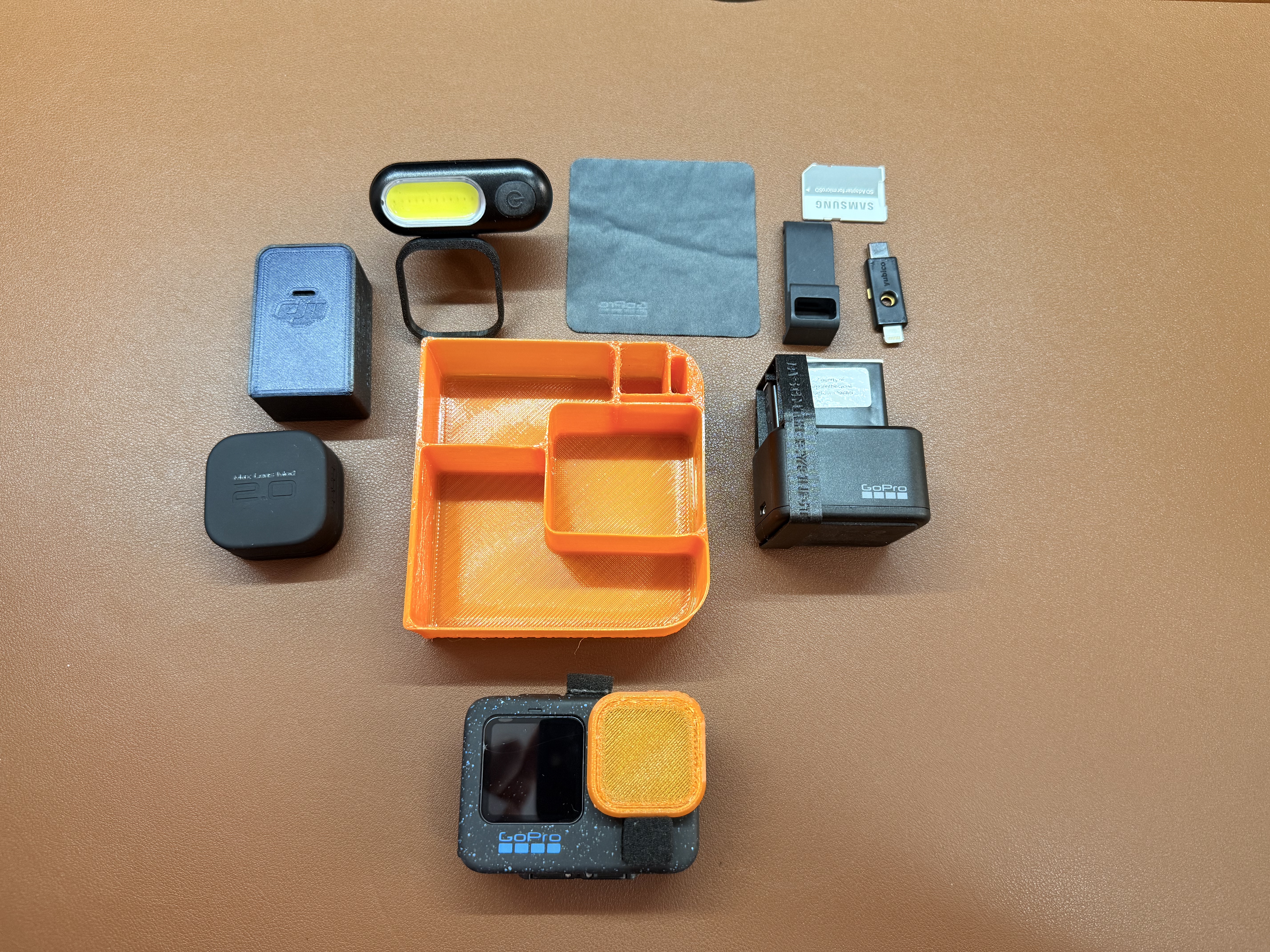 GoPro Hero 9/10/11/12 case insert with Charger