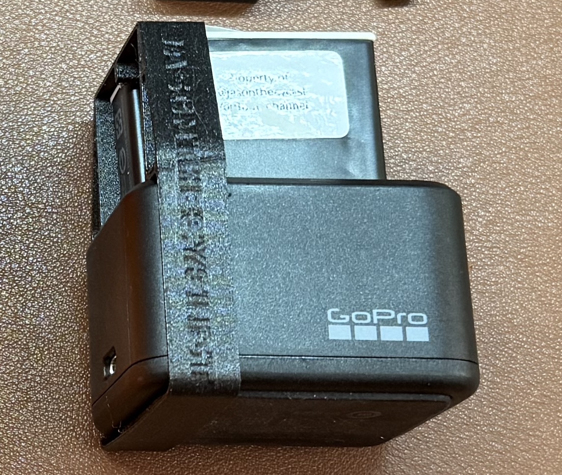A Loop for batteries in GoPro Dual Battery Charger