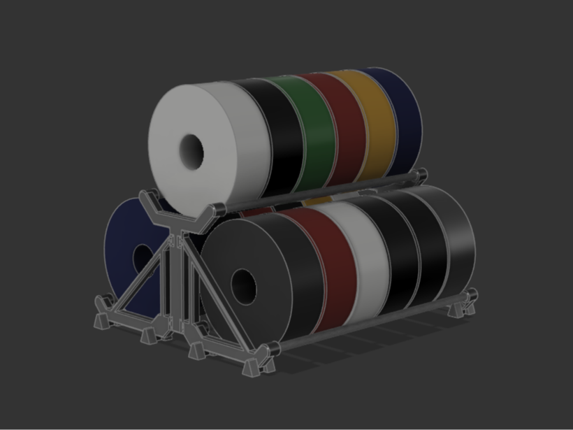 Stand-alone Filament Rack