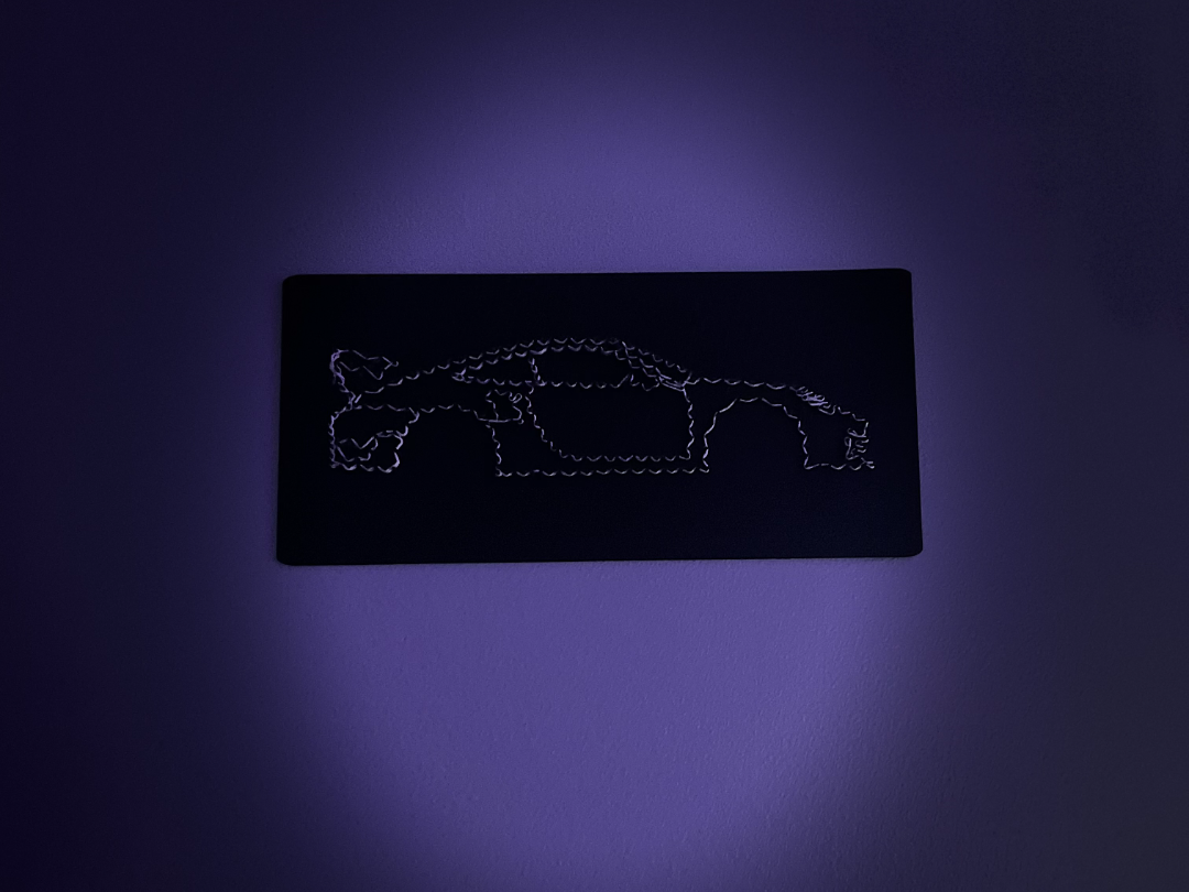 Porche String Art