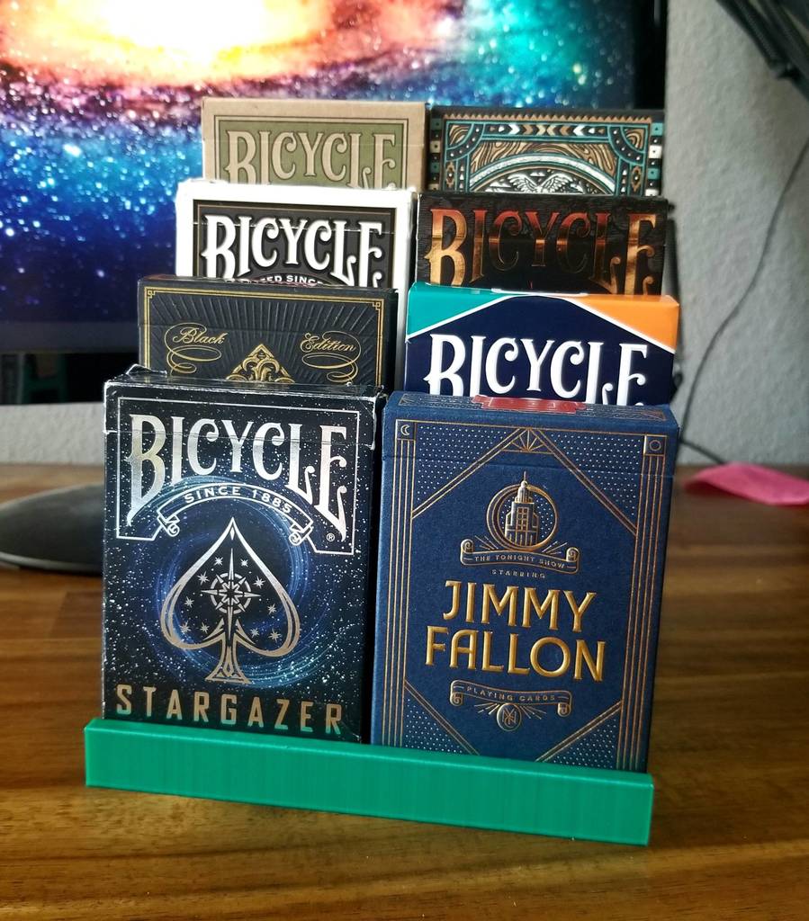 Step Playing Card Stand