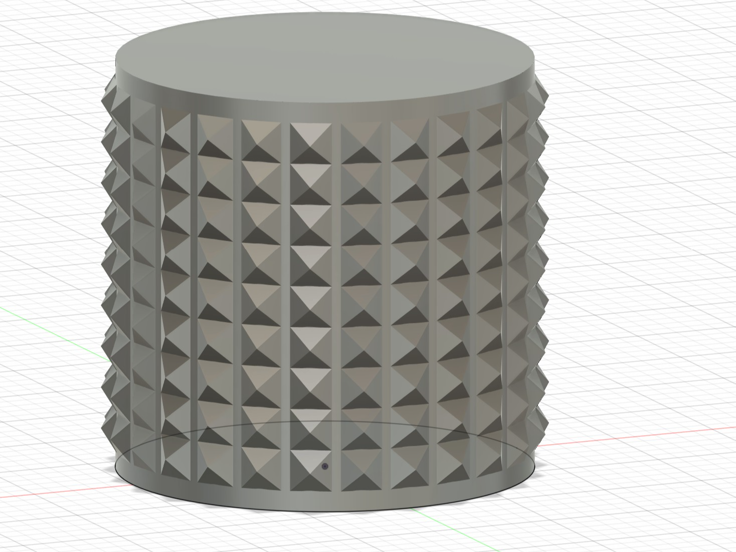 knurling Pattern - Fusion 360 File Education