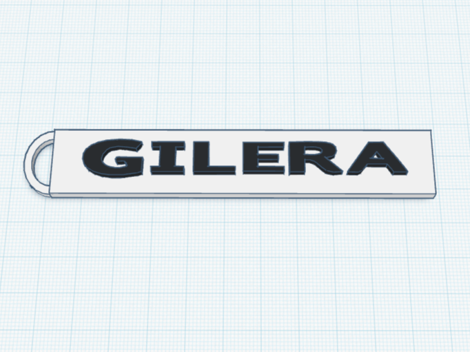 GILERA keychain