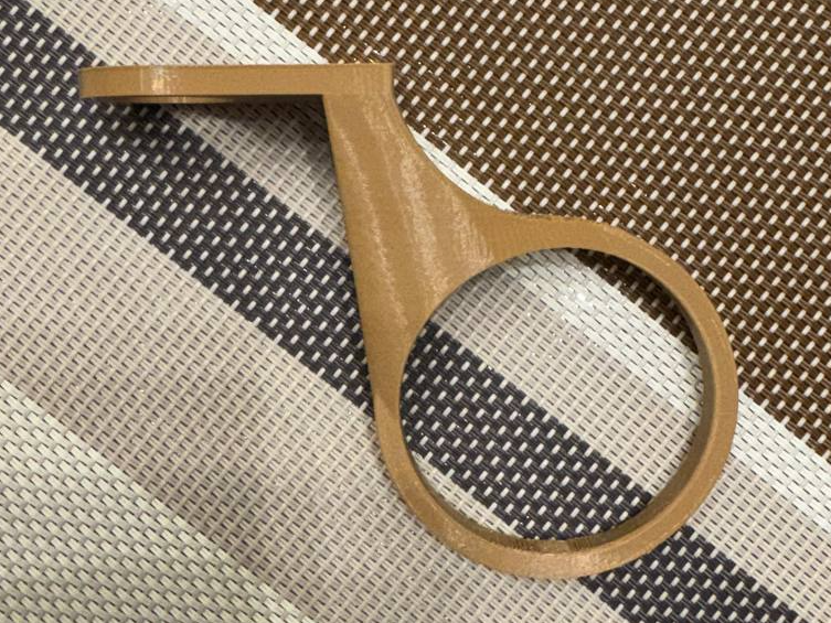 Hookah hose bracket