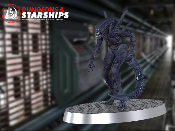 Xenomorph - Pose 2 Walking - Alien