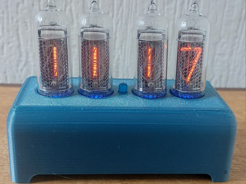 IN14 Nixie Clock Case (Alex Gyver project)