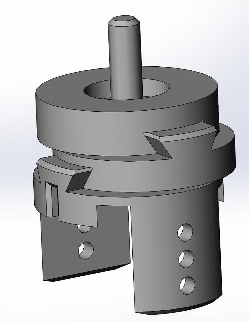 camera centering holder for cnc with 7mm shank