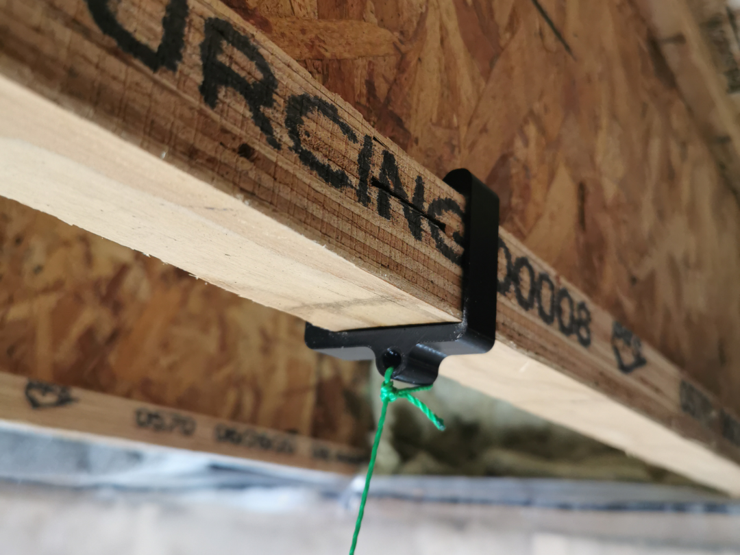 Joist mounted hook