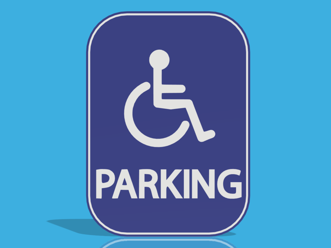 Disabled Parking Sign