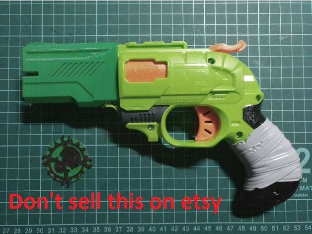Nerf Doublestrike Judge Barrel Mod